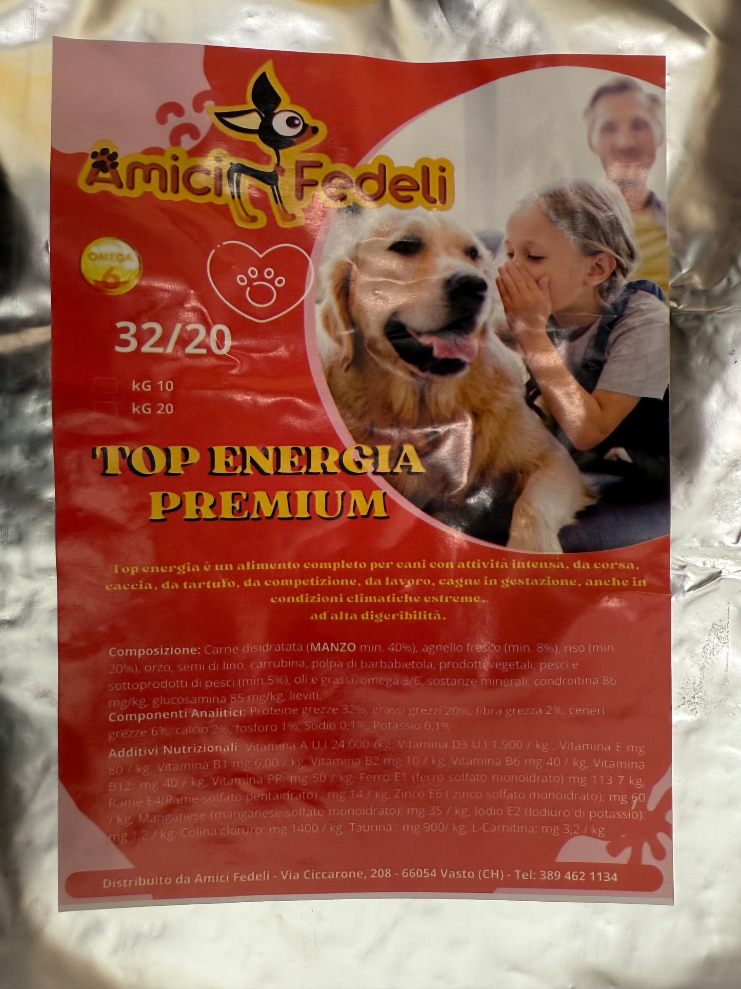 Mangime ALTA ENERGIA Amici Fedeli