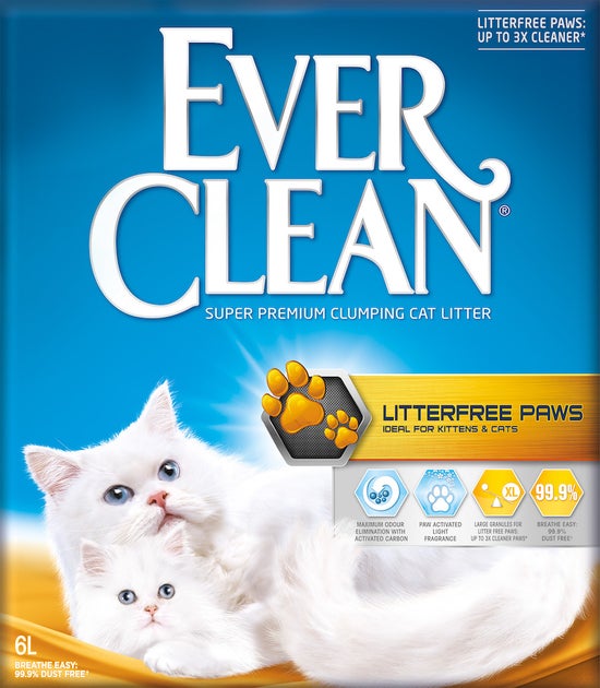 Lettiera Ever Clean Litterfree paws
