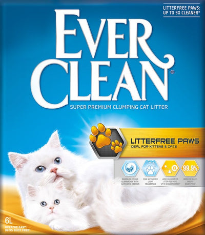 Lettiera Ever Clean Litterfree paws