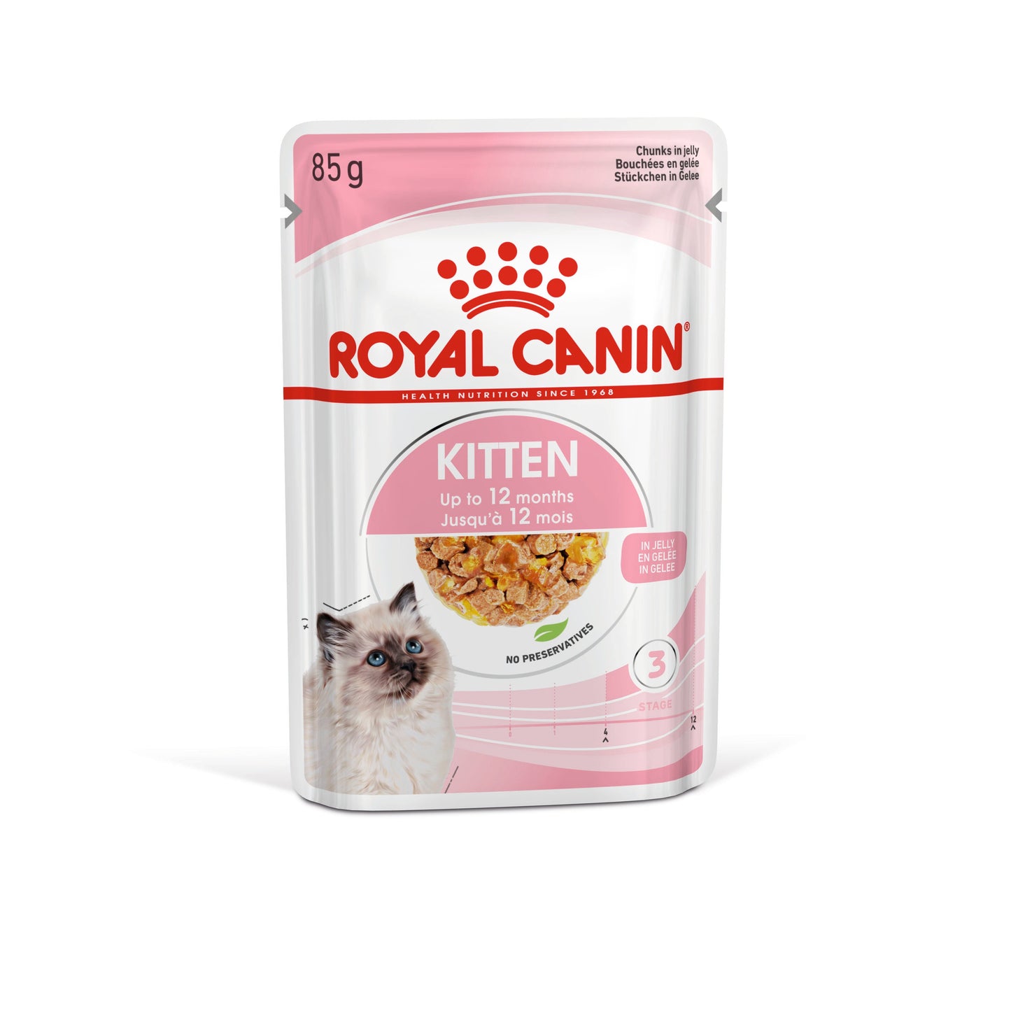 Kitten Royal Canin in Gelatina Scatola 12x85g